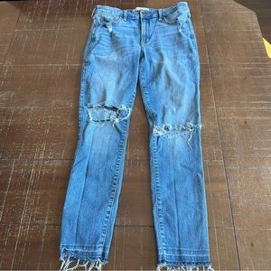 Abercrombie Distressed Jeans